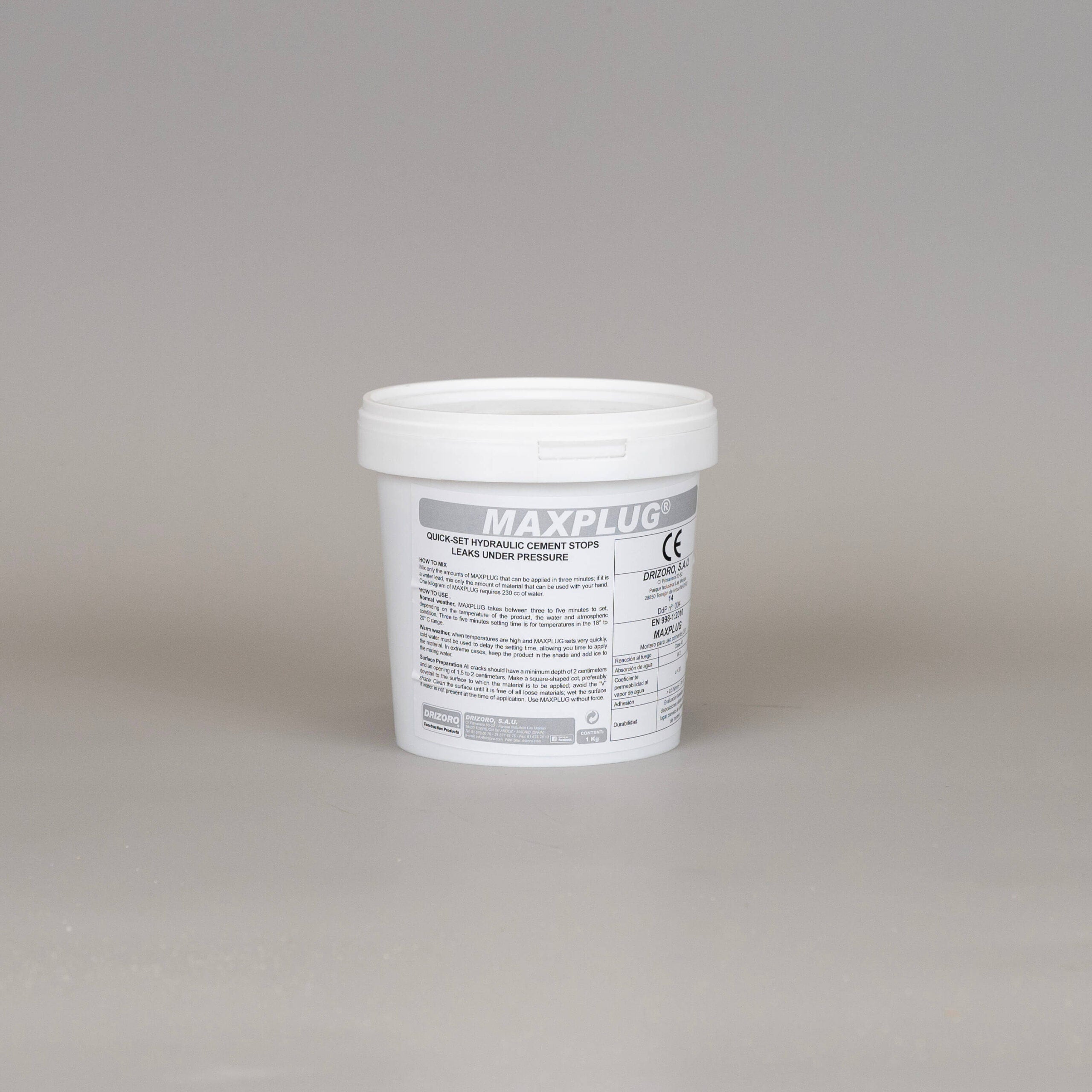 MaxPlug (Waterproofing Plug) 1KG