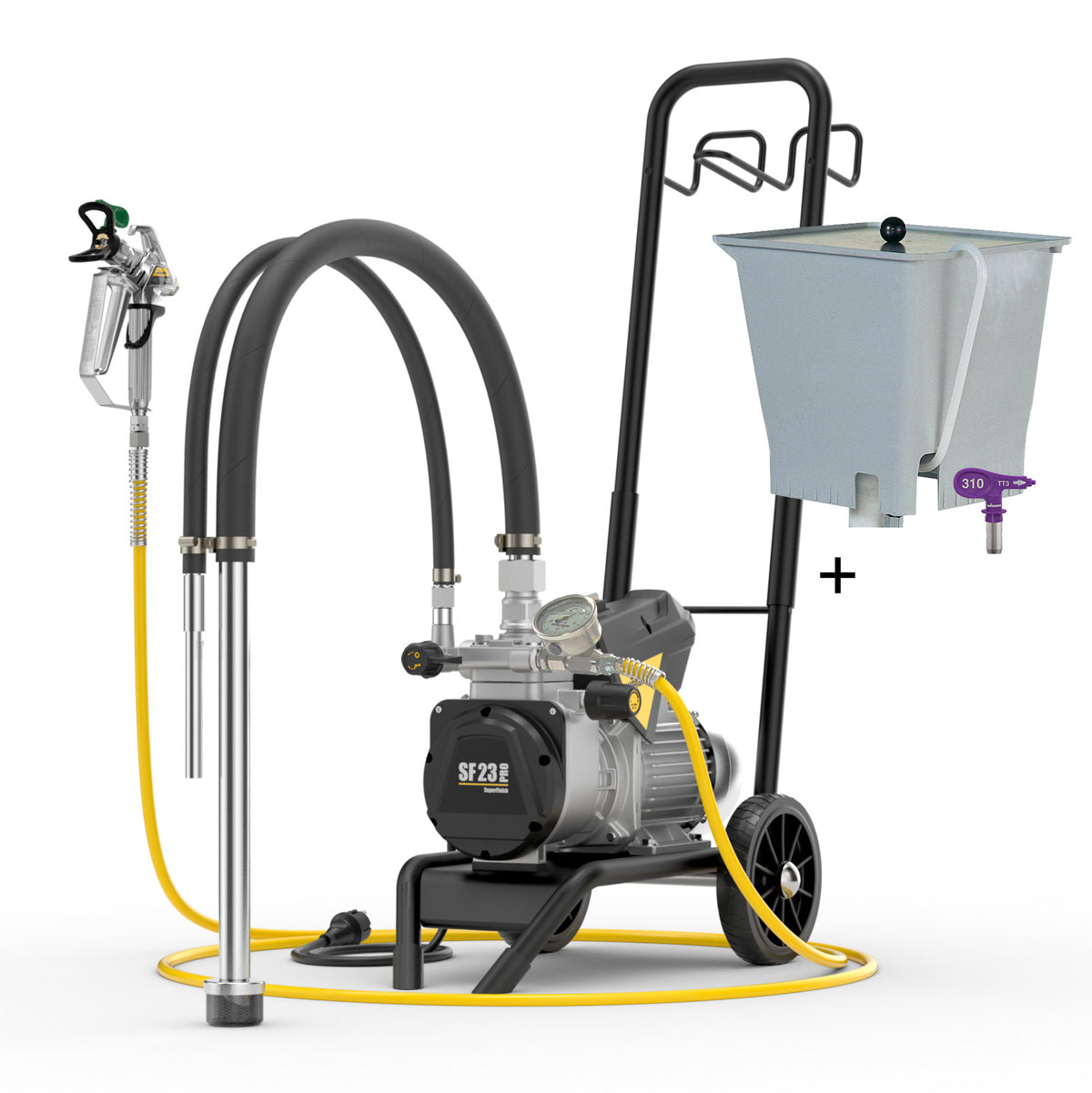 2395486H20 SF23 Pro AUS Suction 20L Hopper