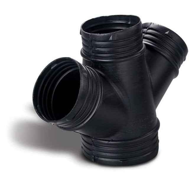 Reducer 3 Way "Y" Sub Floor Ventilation Junction - 200mm → 150mm x 150mm