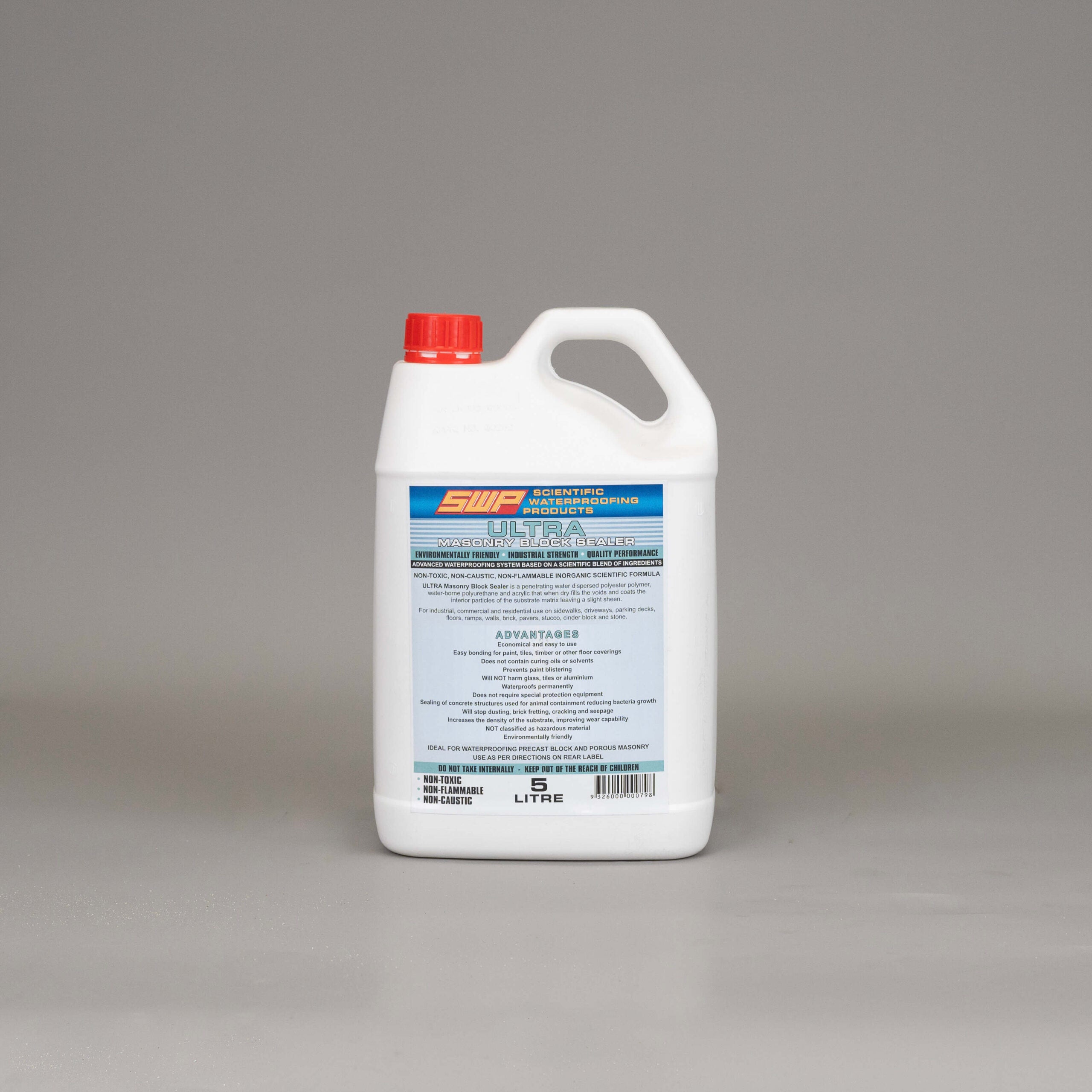 Ultra Block Seal 5L - Masonry & Porous Concrete Waterproofing Sealer