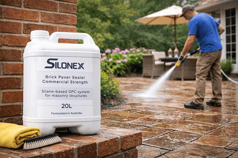 Paver Sealer - Invisible Breathable Paving Sealer (Silicone)