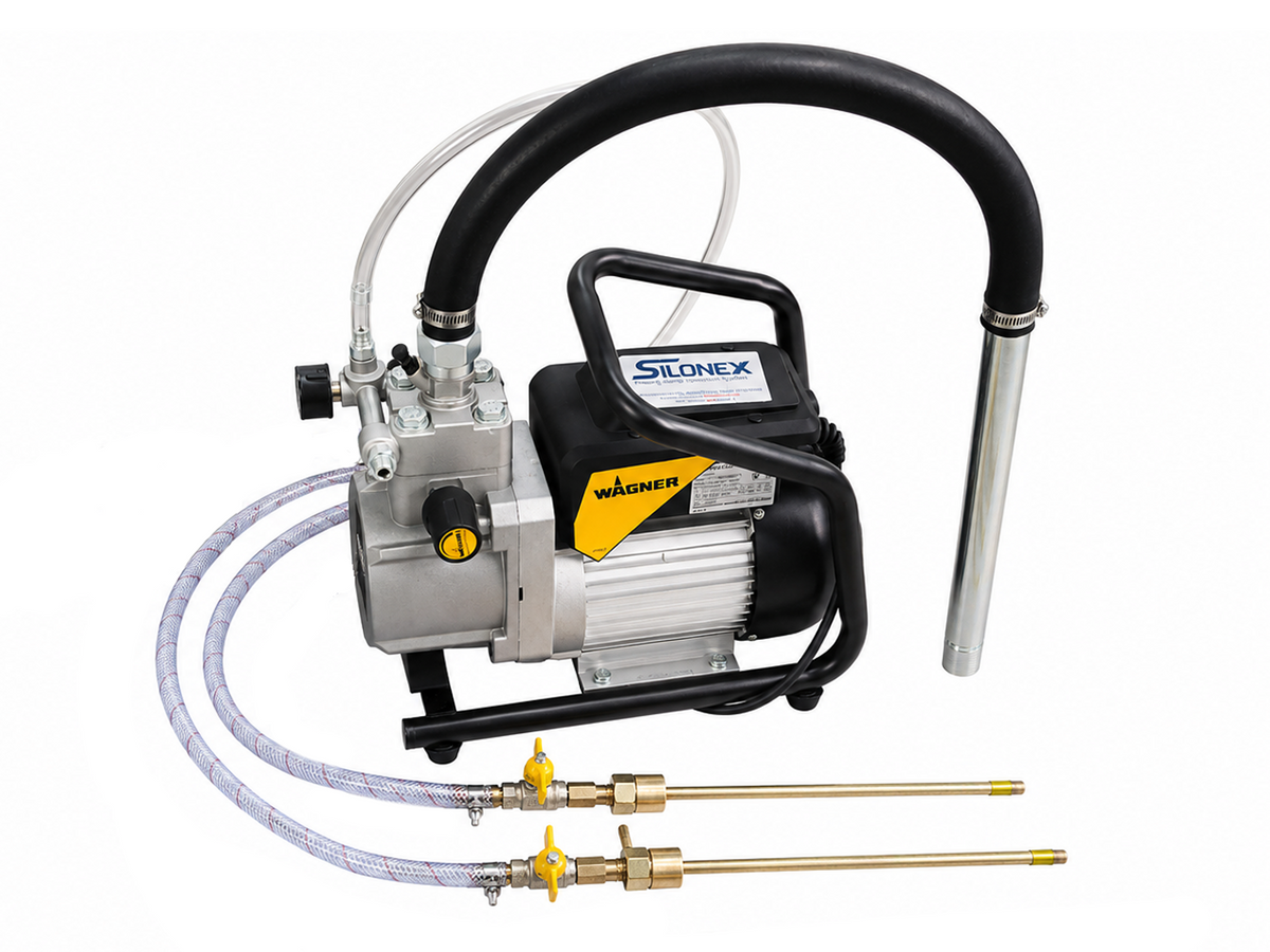15x 20L DPC (Silonexx) - 1x Free 2xLance Wagner Injection Pump - 1x Free Coffee Machine